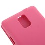 Handyh�lle Tasche f�r Samsung Galaxy Note 4 SM-N910 pink geb�rstet