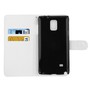 Schutzh�lle Handytasche (Flip Quer) f�r Handy Samsung Galaxy Note 4 SM-N910 Wei�