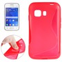Handyh�lle TPU-Schutzh�lle f�r Samsung Galaxy Young 2 G130 Rot