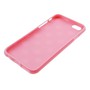 TPU Backcover H�lle gepunktet f�r Handy Apple iPhone 6 Plus Rosa / Wei�
