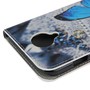 Schutzh�lle Handytasche (Flip Quer) f�r Handy Wiko Darknight Blauer Schmetterling