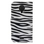 Schutzh�lle Handytasche (Flip Quer) f�r Handy Wiko Darknight Zebra Muster