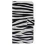 Schutzh�lle Handytasche (Flip Quer) f�r Handy Wiko Highway Signs Zebra Muster