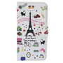 Schutzh�lle Handytasche (Flip Quer) f�r Handy Wiko Highway Signs Motiv Eiffelturm