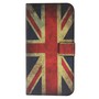 Schutzh�lle Handytasche (Flip Quer) f�r Handy Wiko Darkmoon Retro Fahne England