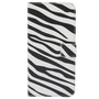 Schutzhlle Handytasche (Flip Quer) fr Handy Wiko Barry Zebra Muster