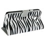 Schutzhlle Handytasche (Flip Quer) fr Handy Wiko Barry Zebra Muster
