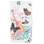Schutzh�lle Handytasche (Flip Quer) f�r Handy Samsung Galaxy A3 A300F Bunte Schmetterlinge
