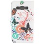 Schutzh�lle Handytasche (Flip Quer) f�r Handy Samsung Galaxy A3 A300F Bunte Schmetterlinge