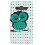 Schutzh�lle Handytasche (Flip Quer) f�r Handy Samsung Galaxy A5 A500F Dicke Eule auf Ast