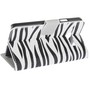Schutzh�lle Handytasche (Flip Quer) f�r Handy Samsung Galaxy A5 A500F Zebra Muster