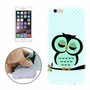 Schutzh�lle Handytasche Etuis TPU f�r Handy Apple iPhone 6 Plus Motiv Dicke Eule auf Ast