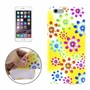 Schutzh�lle Handytasche Etuis TPU f�r Handy Apple iPhone 6 Plus Motiv Bunte Blumen