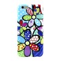 Schutzh�lle Handytasche Etuis TPU f�r Handy Apple iPhone 6s Plus Motiv Bunte Blumen