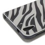 Handyh�lle Tasche f�r Handy HTC Desire Eye Motiv Zebra