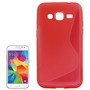 Handyh�lle TPU-Schutzh�lle f�r Samsung Galaxy Core Prime Rot