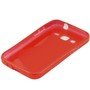 Handyh�lle TPU-Schutzh�lle f�r Samsung Galaxy Core Prime Rot