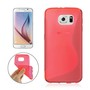 Handyh�lle TPU-Schutzh�lle f�r Samsung Galaxy S6 SM-G920F Rot