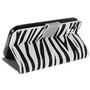 Handyh�lle Tasche f�r Handy Wiko Sunset Zebra Muster