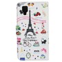 Handyh�lle Tasche f�r Handy Wiko Sunset Eiffelturm Paris