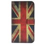 Handyh�lle Tasche f�r Handy Wiko Sunset Retro Fahne England