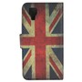 Handyh�lle Tasche f�r Handy Wiko Sunset Retro Fahne England
