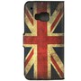 Handyh�lle Tasche f�r Handy HTC One M9 Retro Fahne England