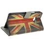 Handyh�lle Tasche f�r Handy HTC One M9 Retro Fahne England