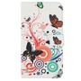 Handyh�lle Tasche f�r Handy Wiko Sunset Bunte Schmetterlinge