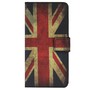 Handyh�lle Tasche f�r Handy Microsoft Lumia 535 Retro Fahne England