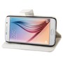 Schutzh�lle Case Handytasche (Flip Quer) f�r Case Handy Samsung Galaxy S6 Wei�