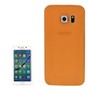 Schutzh�lle Case Ultra D�nn 0,3mm f�r Handy Samsung Galaxy S6 Edge Orange