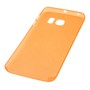 Schutzh�lle Case Ultra D�nn 0,3mm f�r Handy Samsung Galaxy S6 Edge Orange