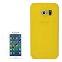 Schutzh�lle Case Ultra D�nn 0,3mm f�r Handy Samsung Galaxy S6 Edge Gelb