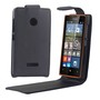 Handyh�lle Schutztasche f�r Handy Microsoft Lumia 532 Flipcase Schwarz