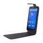 Handyh�lle Schutztasche f�r Handy Sony Xperia E4 Flipcase Schwarz