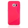 Handyh�lle TPU Case f�r Handy Samsung Galaxy S6 Edge SM-G925 Pink