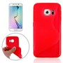 Handyh�lle TPU Case f�r Handy Samsung Galaxy S6 Edge SM-G925 Rot