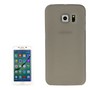 Schutzh�lle Case Ultra D�nn 0,3mm f�r Handy Samsung Galaxy S6 Edge Grau