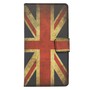 Handyh�lle Tasche f�r Handy Huawei P8 Retro Fahne England / UK