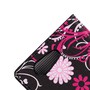 Handyh�lle Tasche f�r Handy Sony Xperia Z4 Compact Schmetterlinge Schwarz / Pink