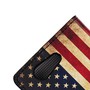 Handyh�lle Tasche f�r Handy Sony Xperia Z4 Compact Retro Fahne USA