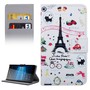Handyh�lle Tasche f�r Handy Microsoft Lumia 950 Eiffelturm Paris