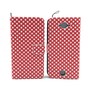 Handyh�lle Tasche f�r Handy Acer Liquid Z530 Polka Dot Rot