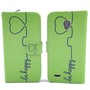 Handyh�lle Tasche f�r Handy Vodafone Smart Prime 6 Be Happy Gr�n