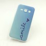 Handyh�lle Schutzh�lle f�r Samsung Galaxy J1 (2015) Case Cover Bumper Etuis Silikon Blau
