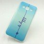 Handyh�lle Schutzh�lle f�r Samsung Galaxy J5 (2015) Case Cover Bumper Etuis Silikon Blau