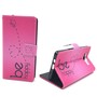 Handyh�lle Tasche f�r Handy Samsung Galaxy A5 Be Happy Pink