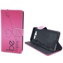 Handyh�lle Tasche f�r Handy Samsung Galaxy A5 Be Happy Pink