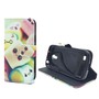Handyh�lle Tasche f�r Handy Samsung Galaxy S4 Mini Schriftzug Marshmallows